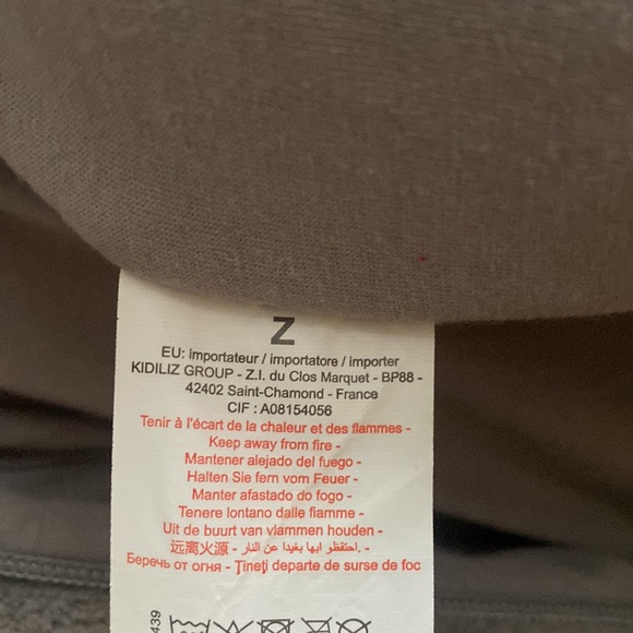 GRAIN DE BLE FRANCE 6 MONTHS INFANT ONE PIECE LINED WARM EXCELLENT BODYSUIT - Picture 8 of 11